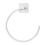 Paris Prix Anneaux Porte Serviette Adhésif  Fixeo  20cm Blanc