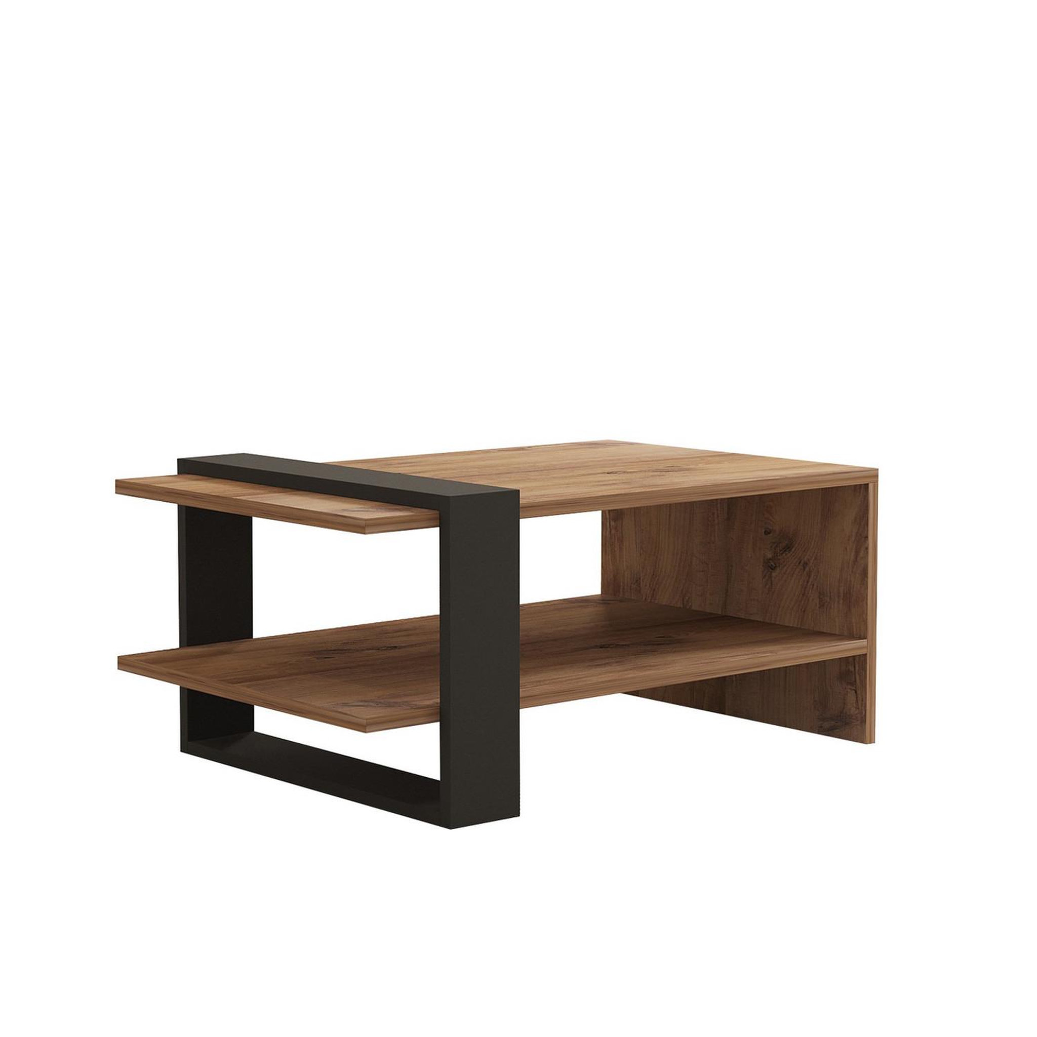 Habitat et Jardin Table basse en bois  Ova  - 80 x 55 x 35 cm - Marron