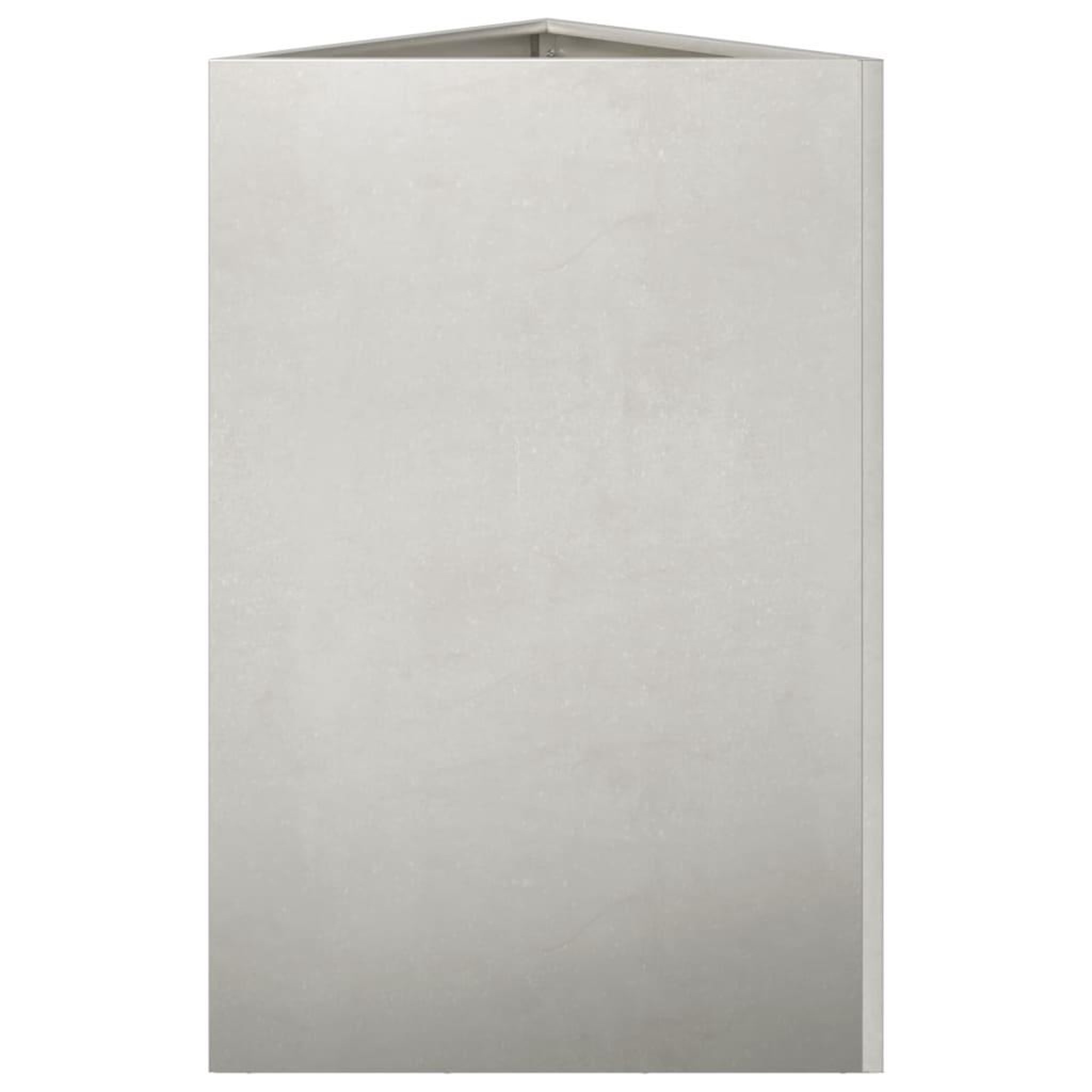 Voir la diapositive 5 : VIDAXL Jardiniere triangulaire 50x43x75 cm acier inoxydable