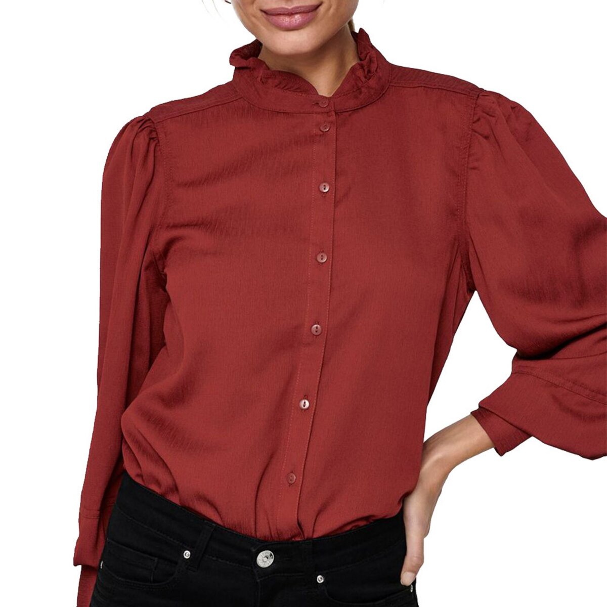 Chemise femme 2024 bordeaux