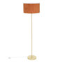 Voir la diapositive 3 : ATMOSPHERA Abat Jour en Velours  Beline  40cm Terracotta