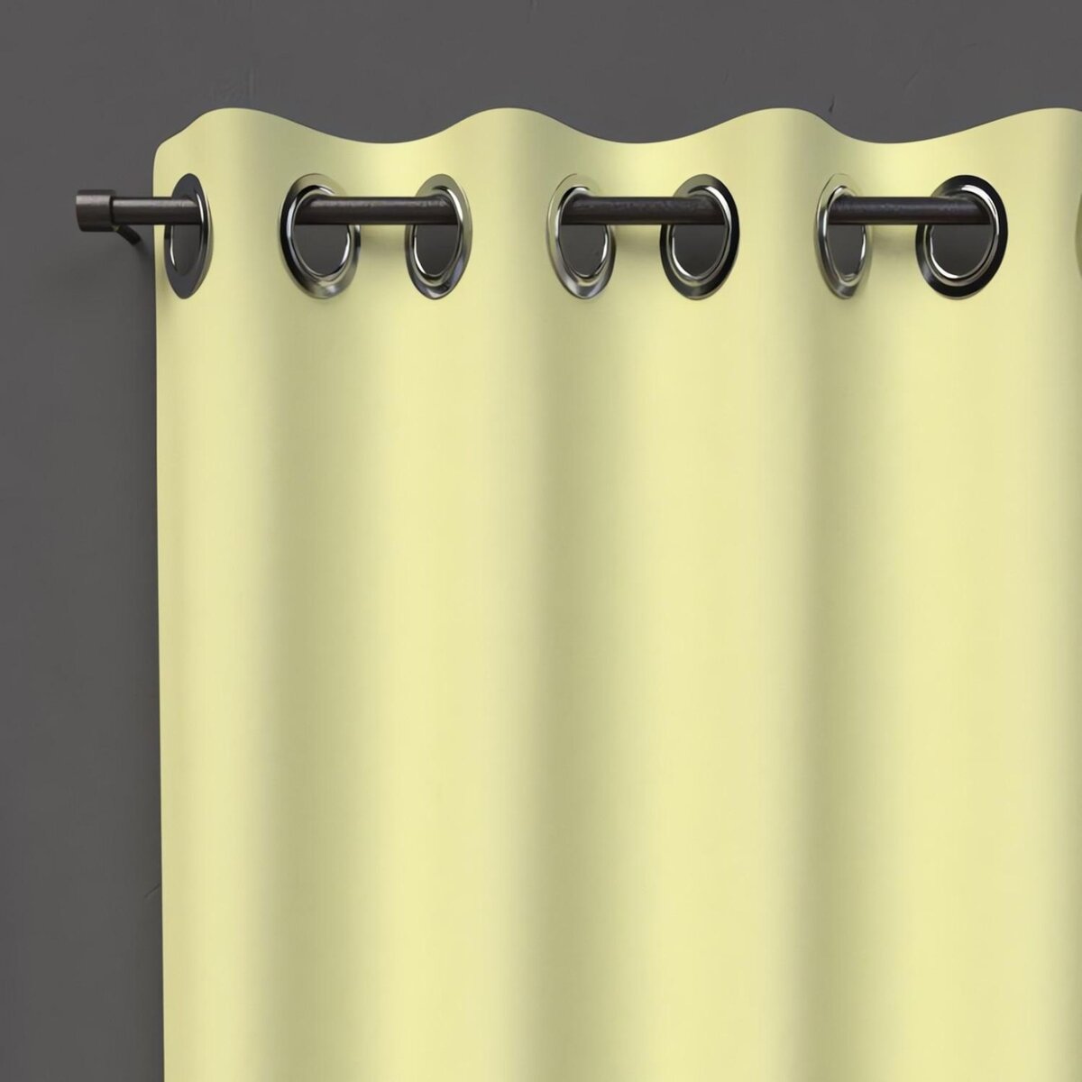 SOLEIL D'OCRE Rideau à oeillets OCCULTANT, par Soleil d'ocre