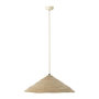 Voir la diapositive 1 : Paris Prix Lampe Suspension Chapeau  Moonj  60cm Naturel Clair