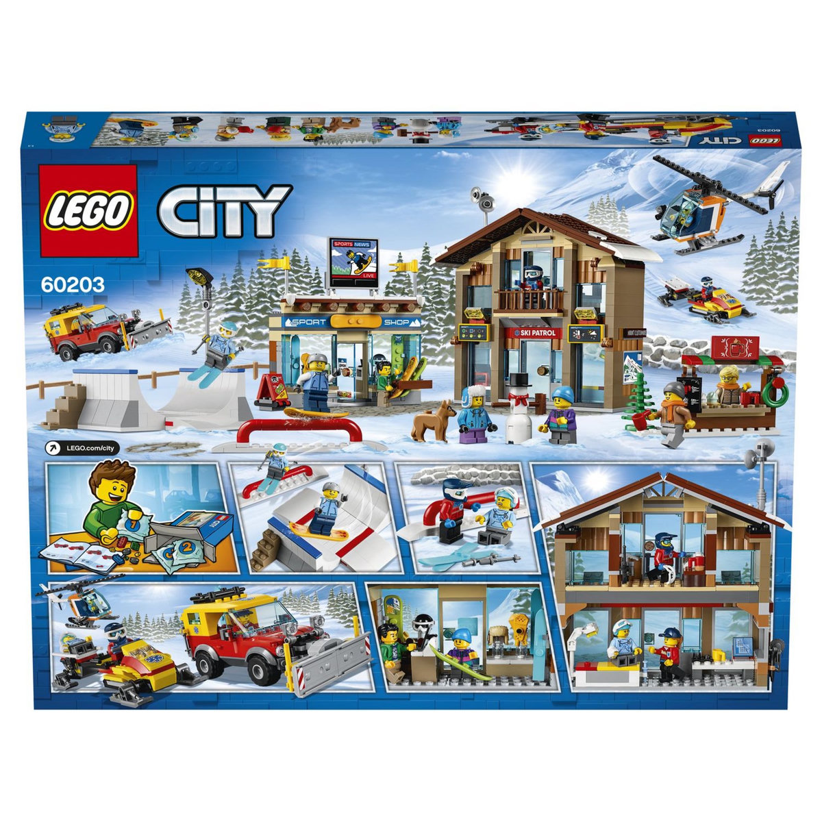 LEGO City 60203 - La Station de Ski