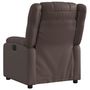 Voir la diapositive 3 : VIDAXL Fauteuil inclinable Marron Similicuir