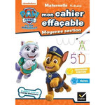 MON CAHIER EFFACABLE PAT'PATROUILLE MOYENNE SECTION. A UTILISER AVEC UN FEUTRE EFFACABLE, Valentin Rachel