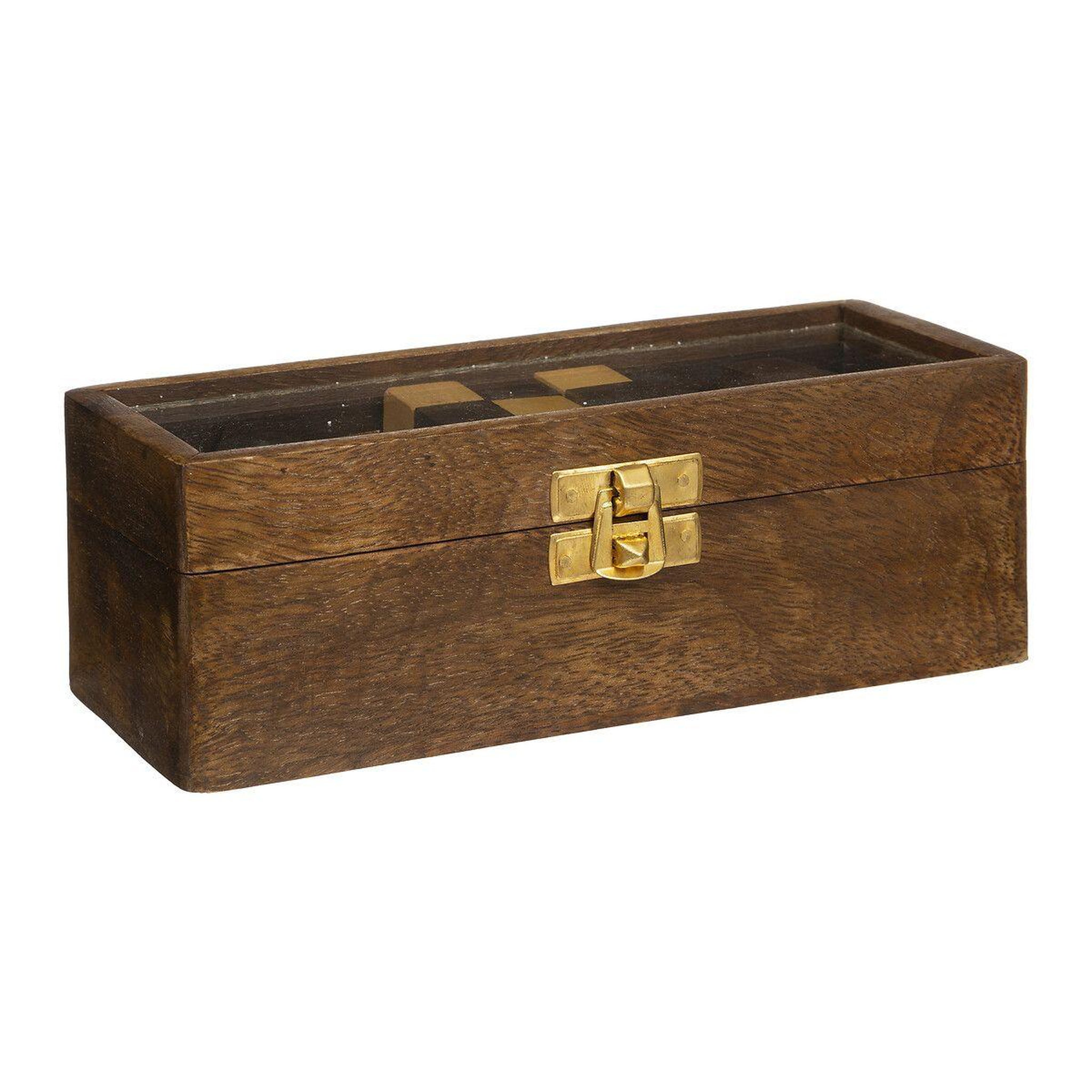 Voir la diapositive 2 : ATMOSPHERA Jeu casse tête déco en bois  bota  17cm marron