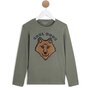 IN EXTENSO T-shirt manches longues loup camouflage garçon