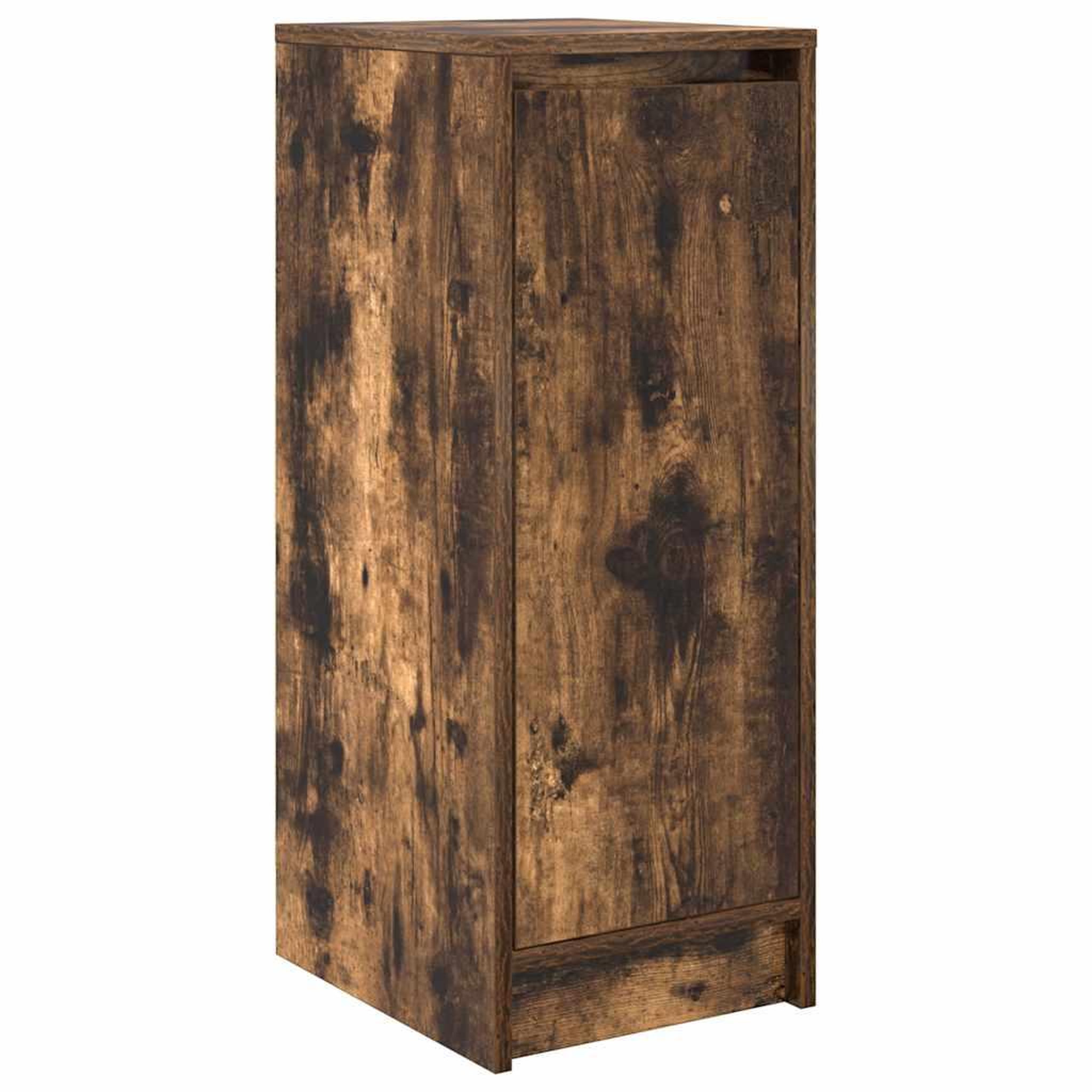 Voir la diapositive 2 : VIDAXL Armoire a chaussures chene fume 29,5x34x76 cm bois d'ingenierie