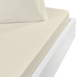Sensei Maison Drap housse en coton bonnet 30 cm STUDIO. Coloris disponibles : Gris, Beige, Vert, Blanc, Rose, Rouge, Bleu, Marron, Jaune
