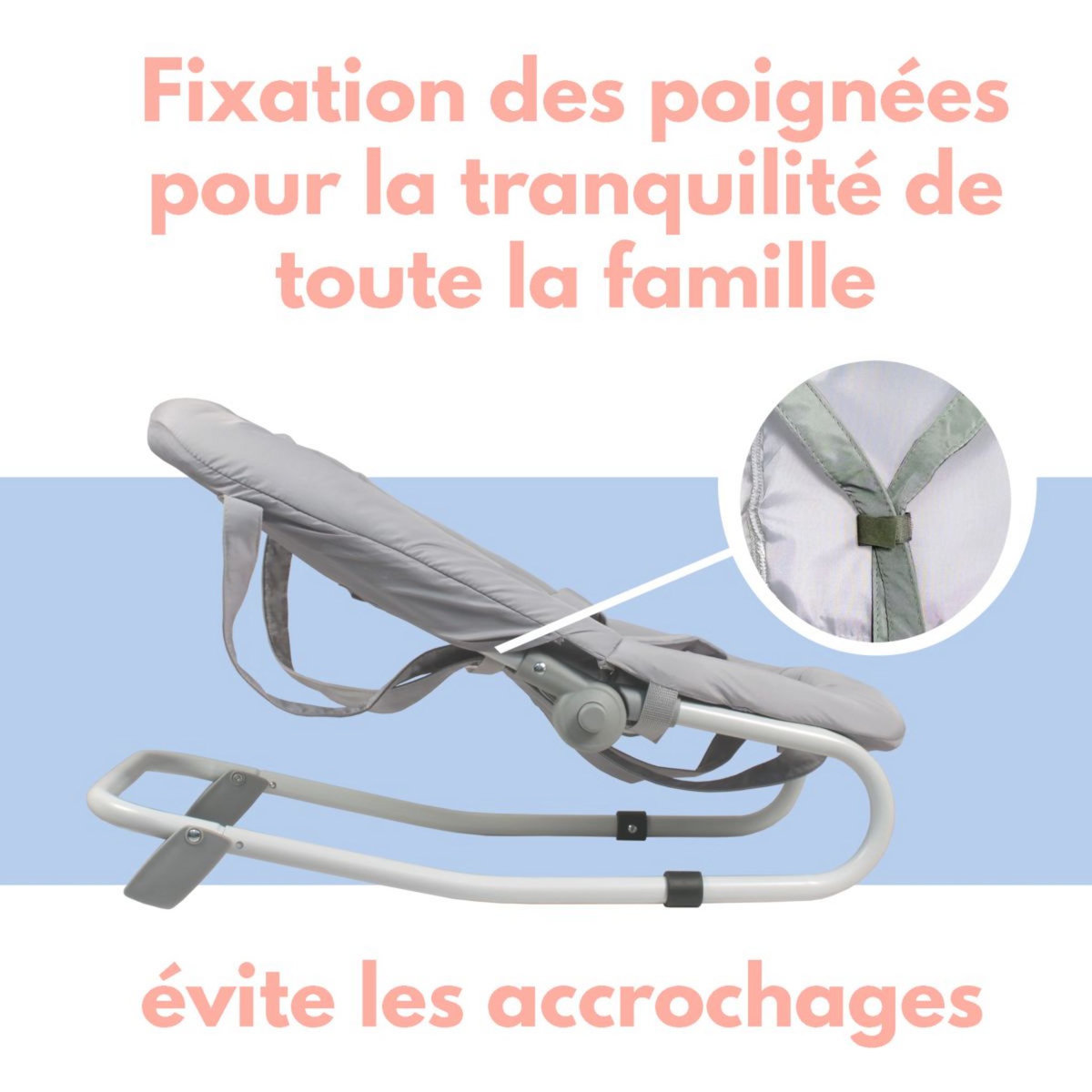 BAMBISOL Transat multipostions avec arche 