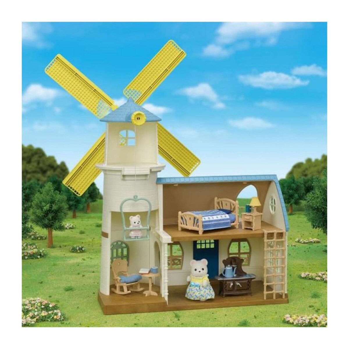 Sylvanian Families SYLVANIAN FAMILIES 5630 Le grand moulin a vent - Mini univers
