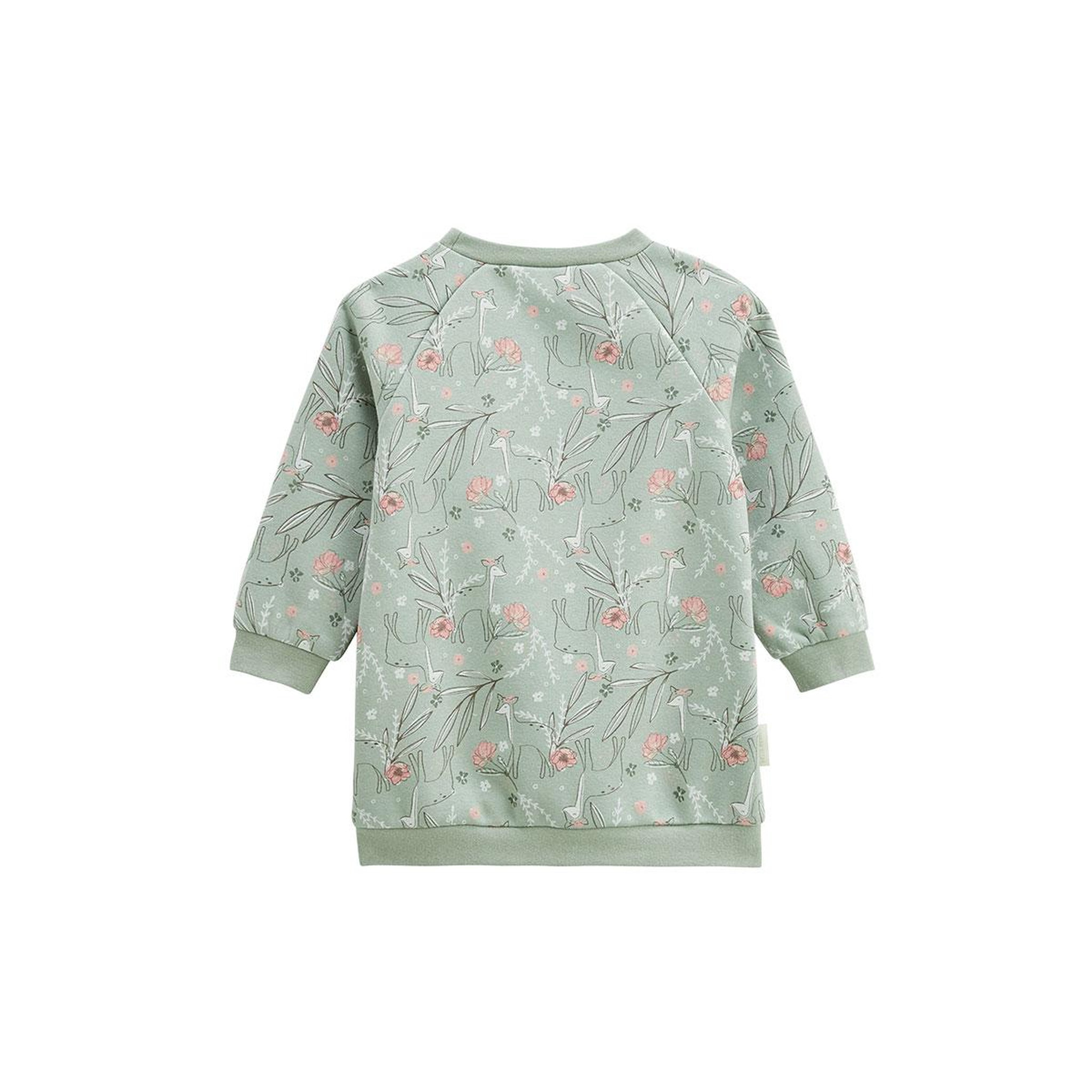 Voir la diapositive 2 : Petit Béguin Robe enfant en molleton lison