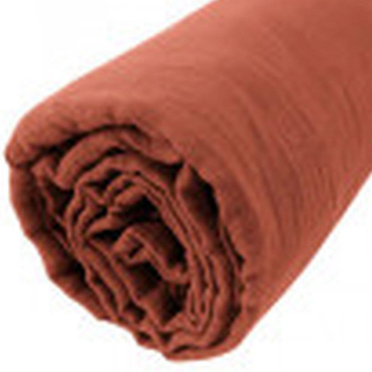 Home collection Drap housse 100% gaze de coton