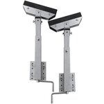 VIDAXL Set de 2 supports a barre inclinable 63 - 88 cm pour remorque a bateau