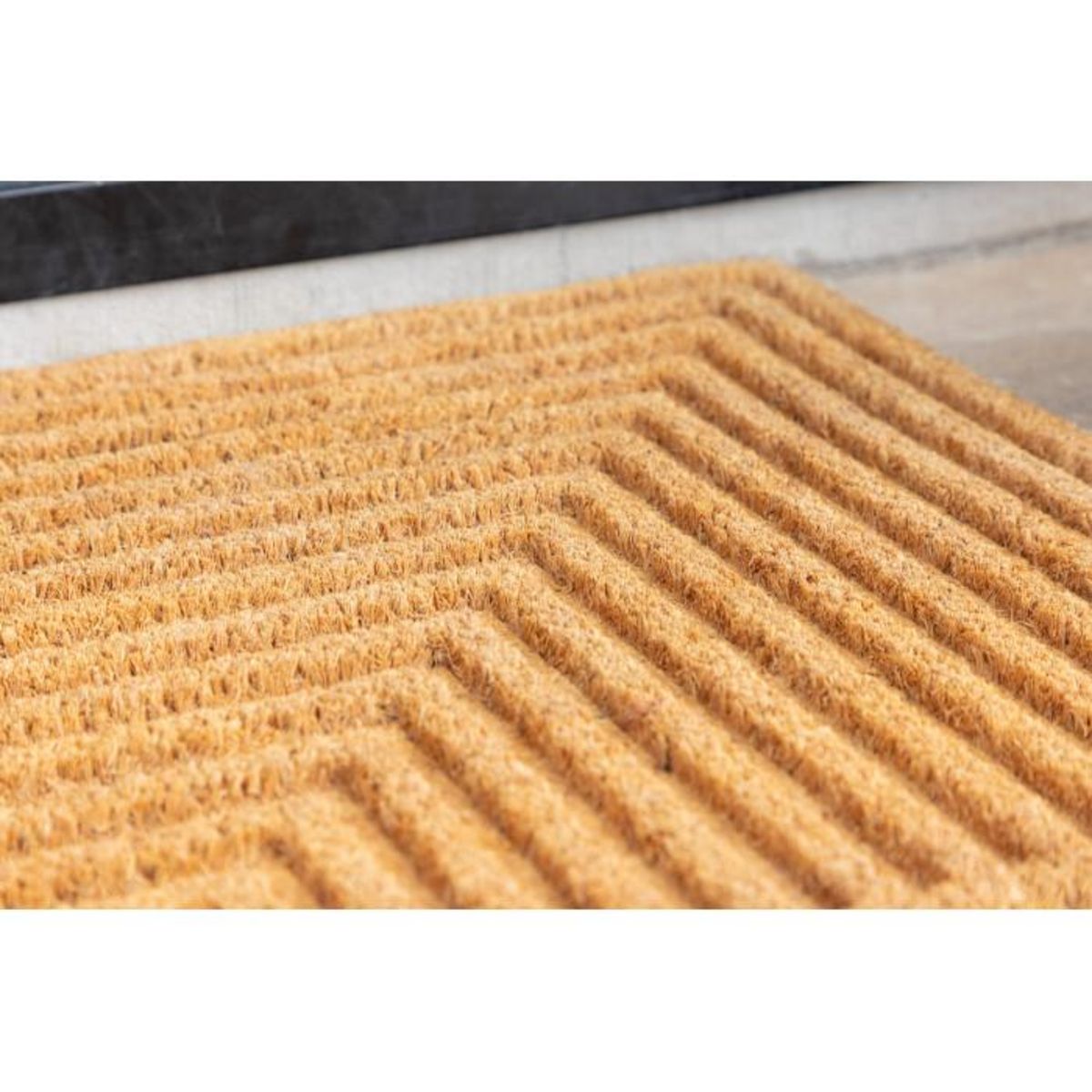 Paris Prix Paillasson en Fibre de Coco  Jon  45x75cm Naturel