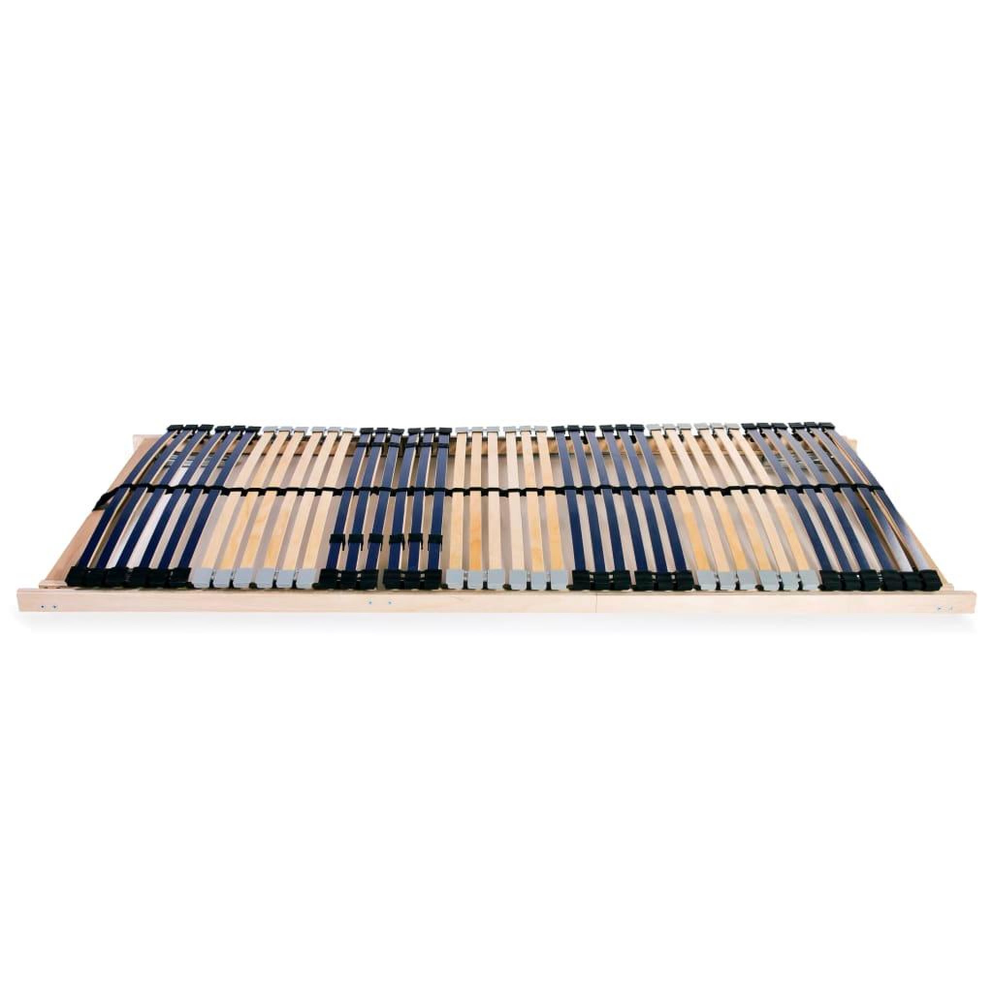 Voir la diapositive 2 : VIDAXL Sommier a lattes sans matelas avec 42 lattes 7 zones 80x200 cm