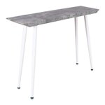 Paris Prix Console Design  Edge  110cm Blanc