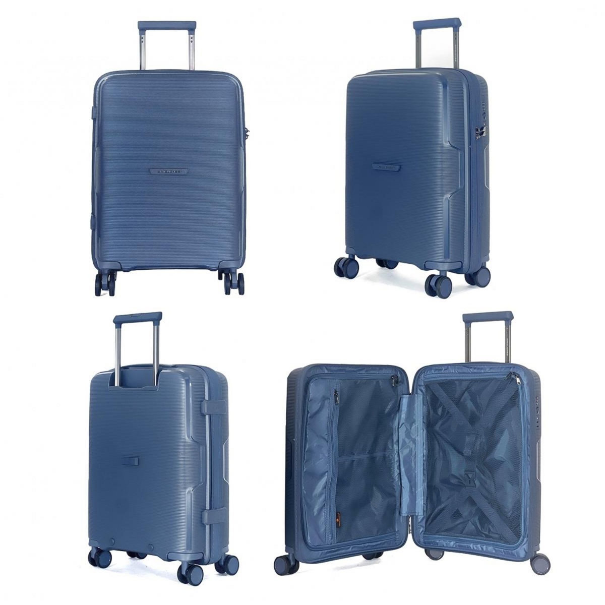 David Jones Lot 3 valises rigides dont 1 valise cabine TSA