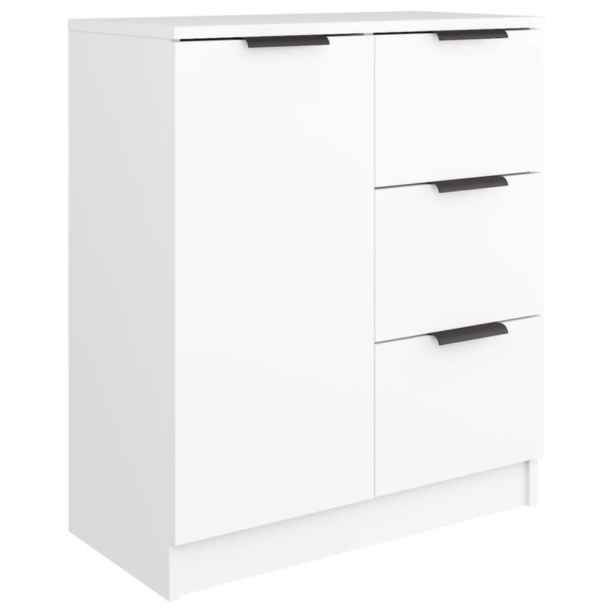 VIDAXL Buffet Blanc 60x30x70 cm Bois d'ingenierie