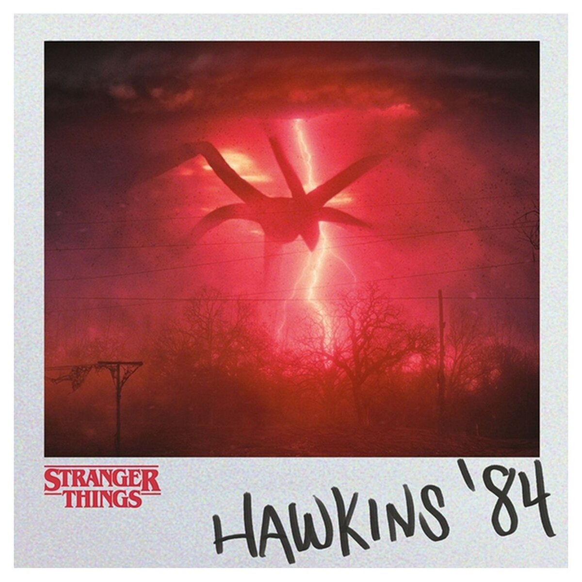 Toile Hawkins 84 Stranger Things