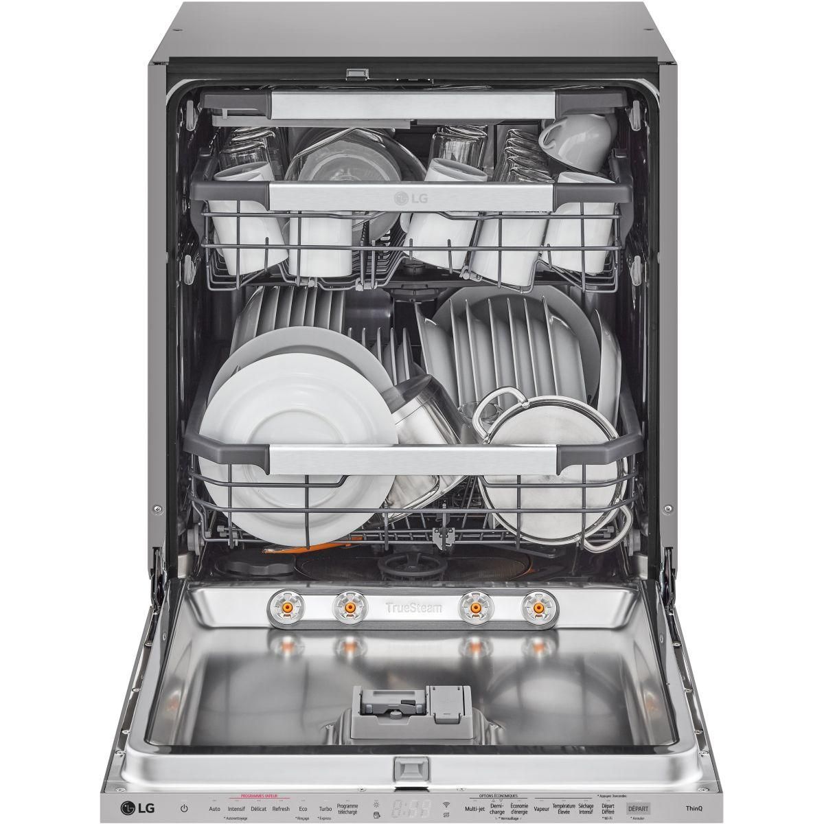 LG Lave vaisselle encastrable DB476TXS TrueSteam