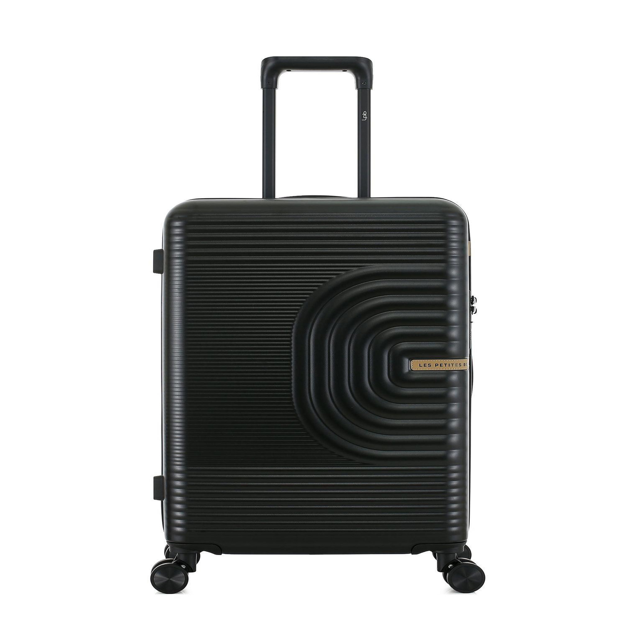 LES P'TITES BOMBES LPB Valise Taille Moyenne Rigide CELIA. Coloris disponibles : Bleu, Rose, Violet, Gris, Noir