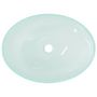 Voir la diapositive 5 : VIDAXL Lavabo Verre 50x37x14 cm Depoli
