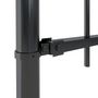 Voir la diapositive 3 : VIDAXL Cloture de jardin avec dessus en lance Acier 11,9 x 0,8 m Noir