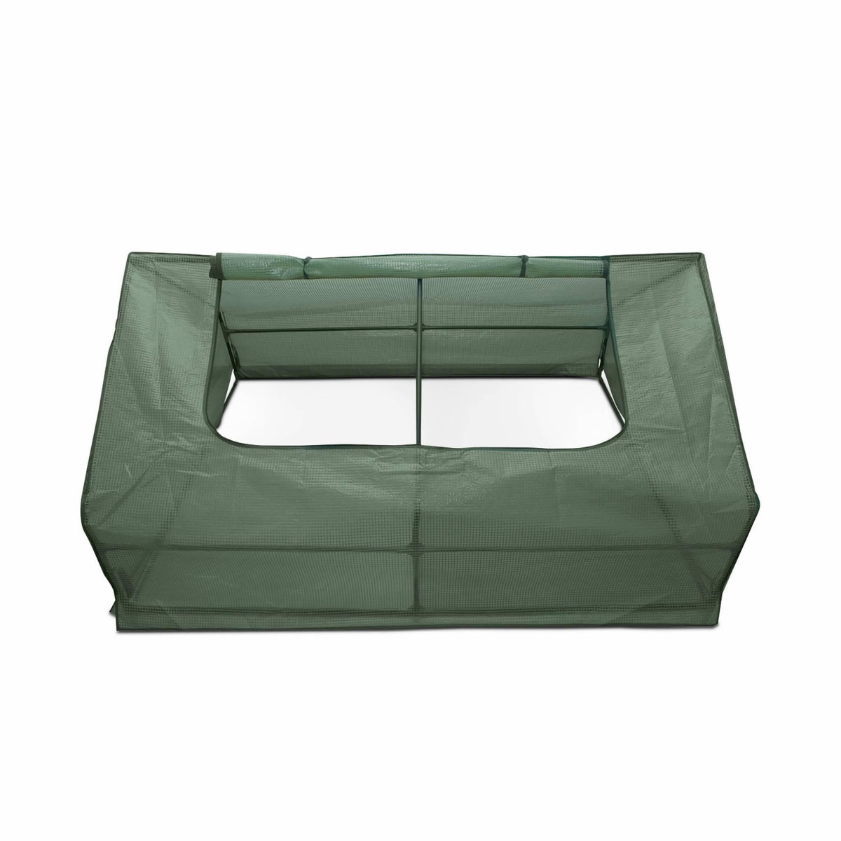 SWEEEK Mini serre de jardin - Ciboulette - 2.5m². serre châssis en polyéthylène