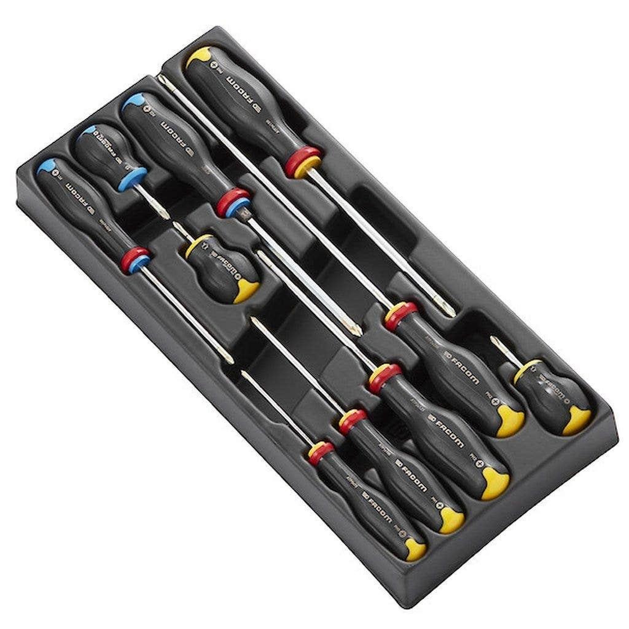 FACOM Module thermoformé de 10 tournevis protwist