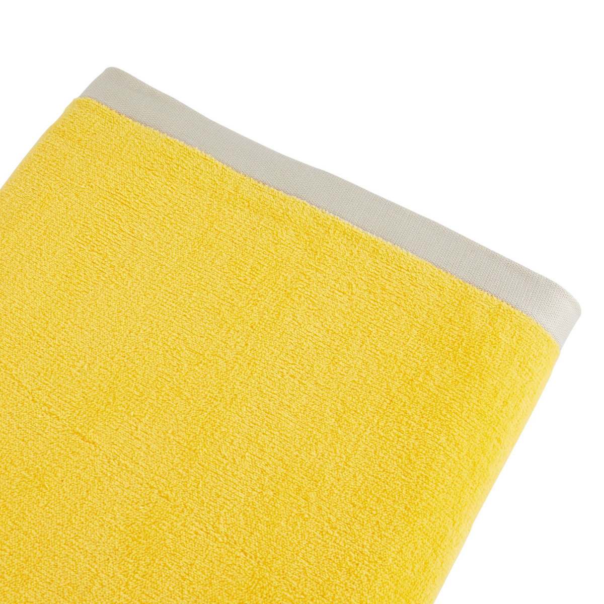 ACTUEL Drap de plage uni en coton 360 g/m² 