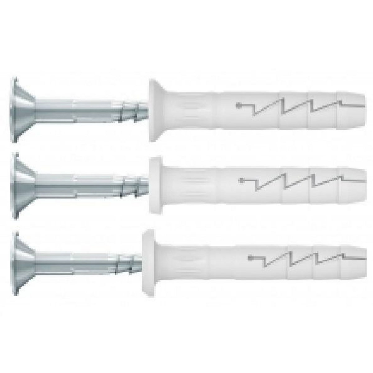 RAWL Chevilles clous-vis nylon FX-N-05L040 Ø 5 x 40 mm