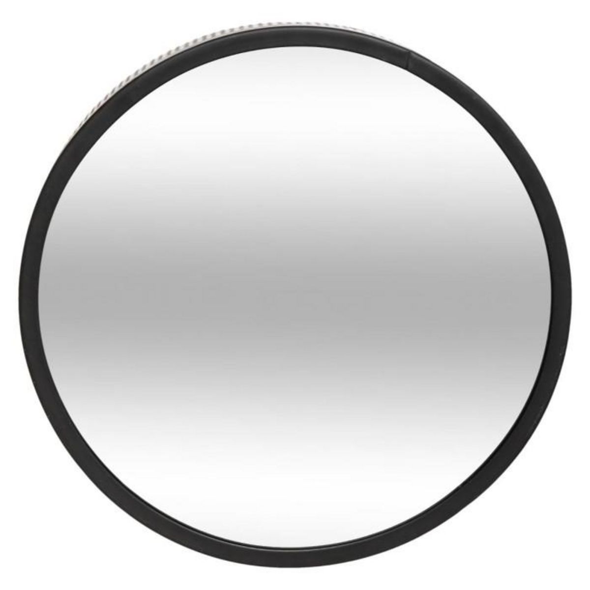 ATMOSPHERA Lot de 3 Miroirs Muraux Design  Mona  30cm Noir