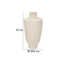 Voir la diapositive 6 : Paris Prix Vase Design  Shade  57cm Crème