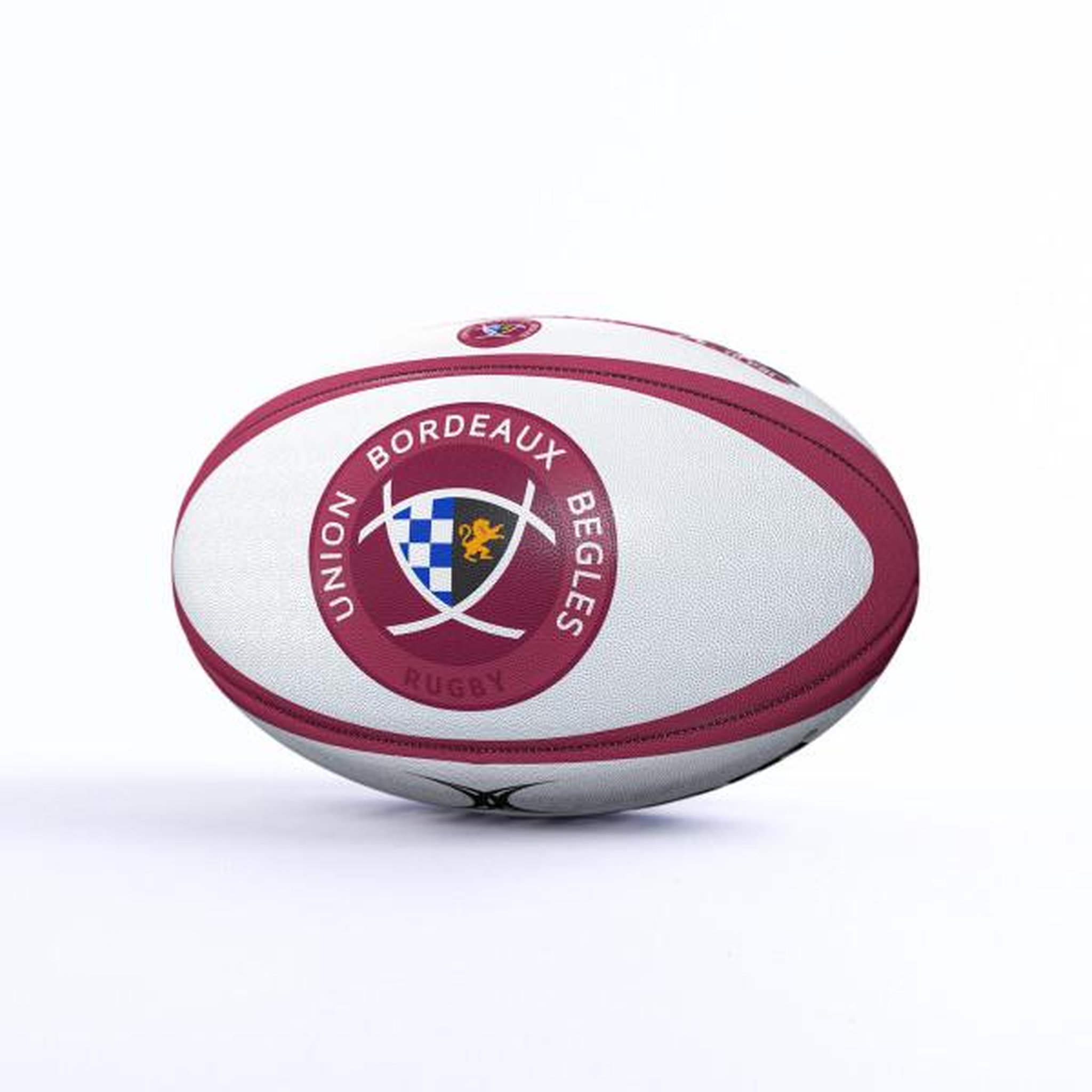 Voir la diapositive 2 : GILBERT Ballon de rugby - bordeaux ubb - replica - gilbert - taille 5