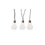 Voir la diapositive 1 : JARDIDECO Guirlande lumineuse solaire 10 ampoules Led Blanc chaud