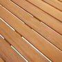 Voir la diapositive 5 : VIDAXL Table de jardin 140x80x74 cm Bois d'acacia massif
