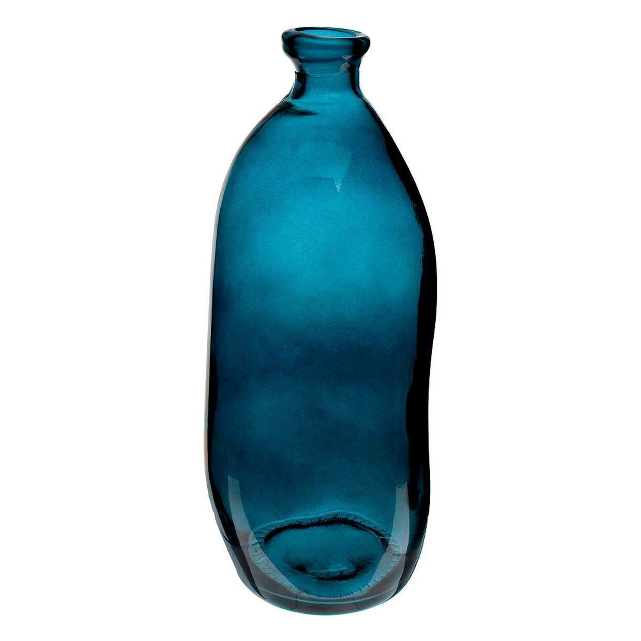 ATMOSPHERA Vase vintage en verre  bouteille  51cm orage