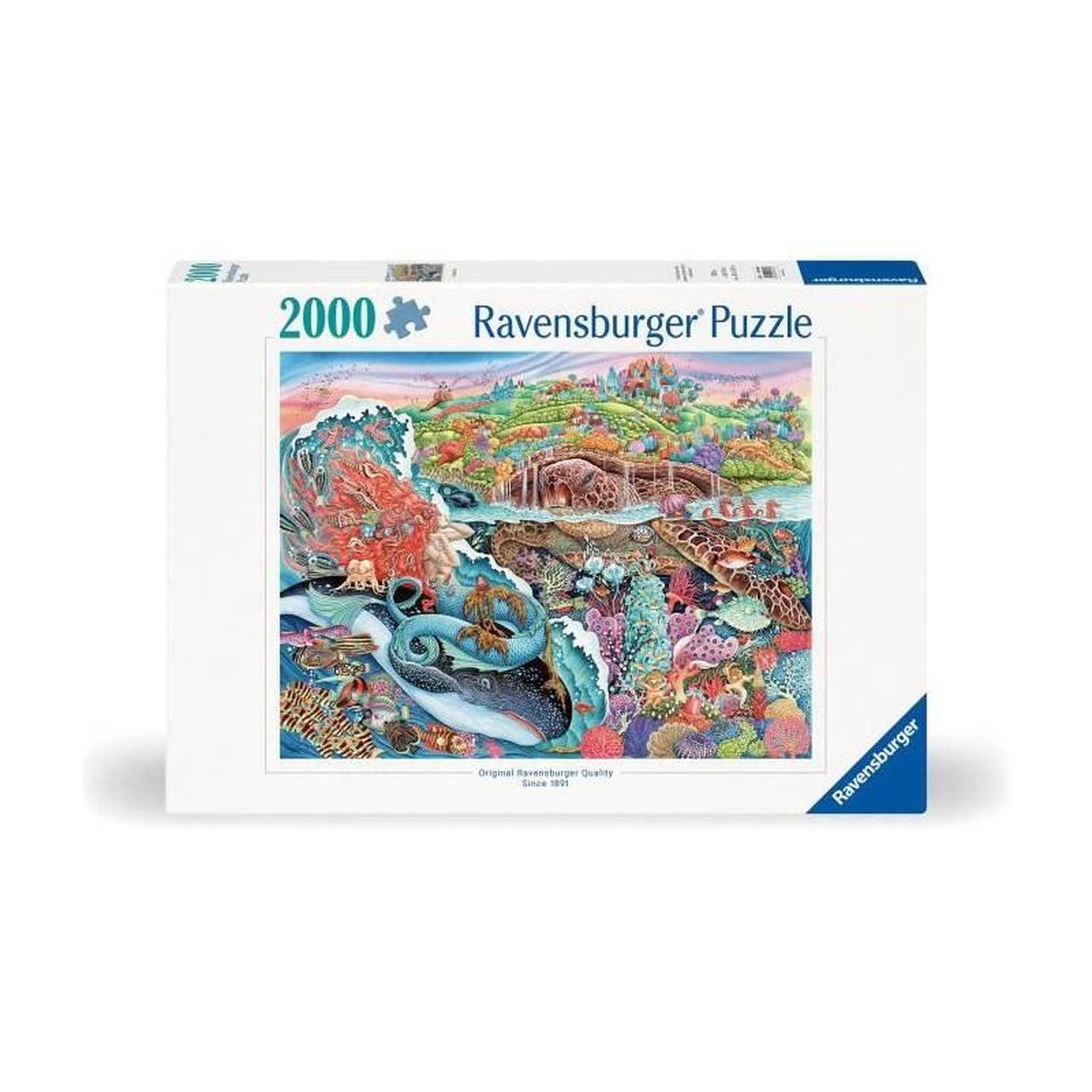 Voir la diapositive 2 : RAVENSBURGER Puzzle 2000 pièces - Le Mythe de Thalassa, Mer - Ravensburger - Pour adultes - Dès 14 ans