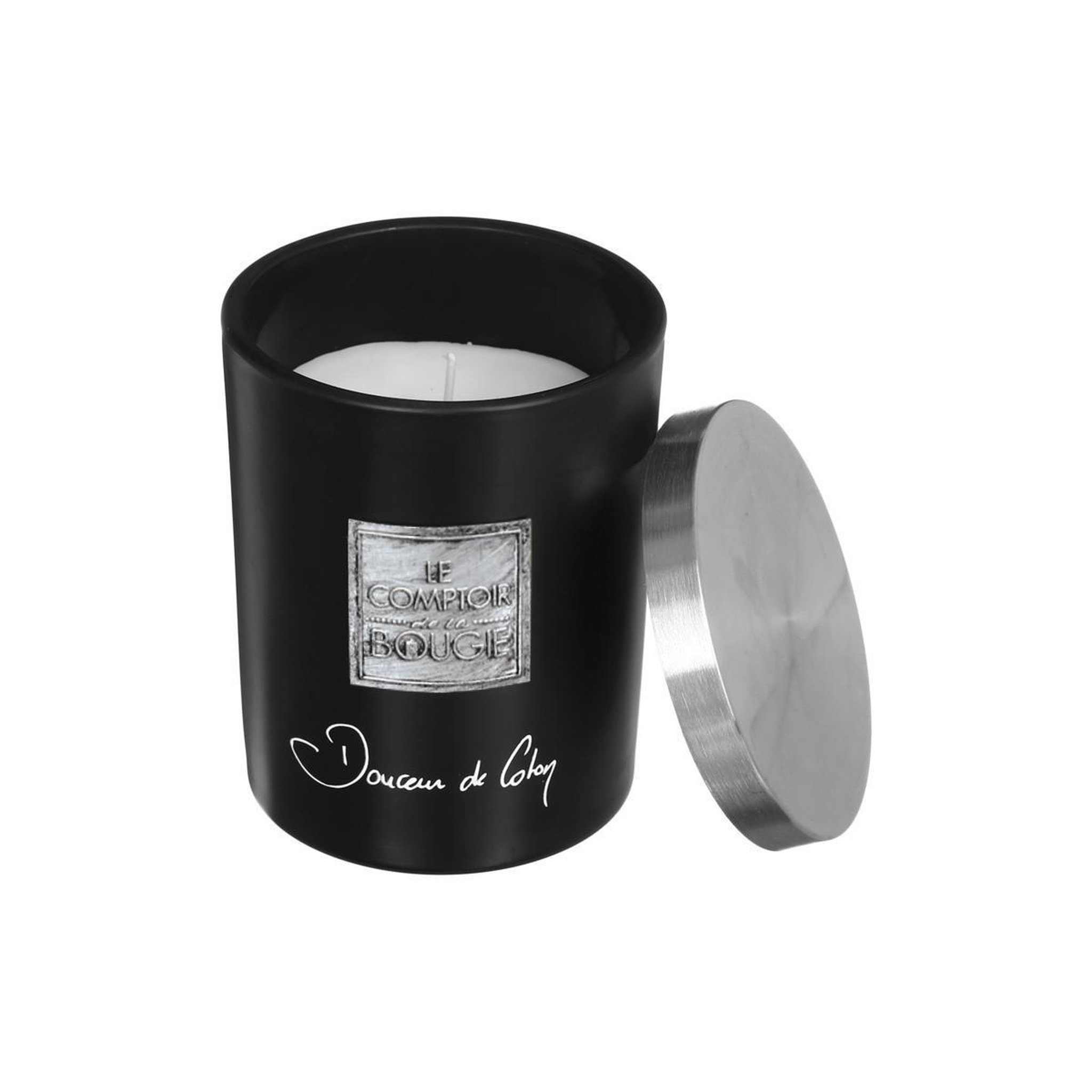 Voir la diapositive 2 : COMPTOIR DE LA BOUGIE Bougie parfumée  loyd  210g douceur coton