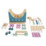 Voir la diapositive 4 : SMALL FOOT Small Foot - Wooden Toolbox Nordic 2in1, 28pcs. 12213