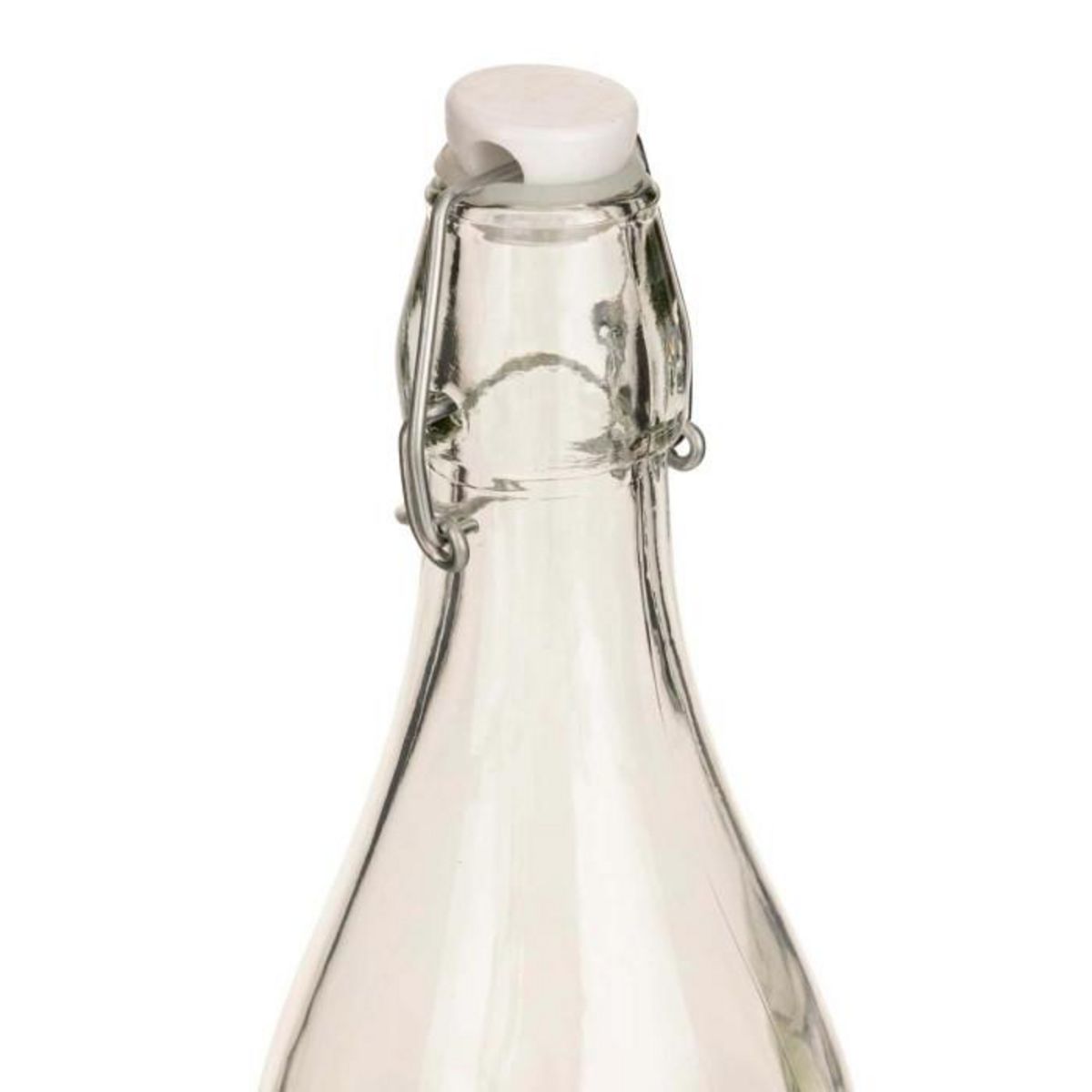 SECRET DE GOURMET Bouteille Limonade en Verre  Citrons  1L Transparent