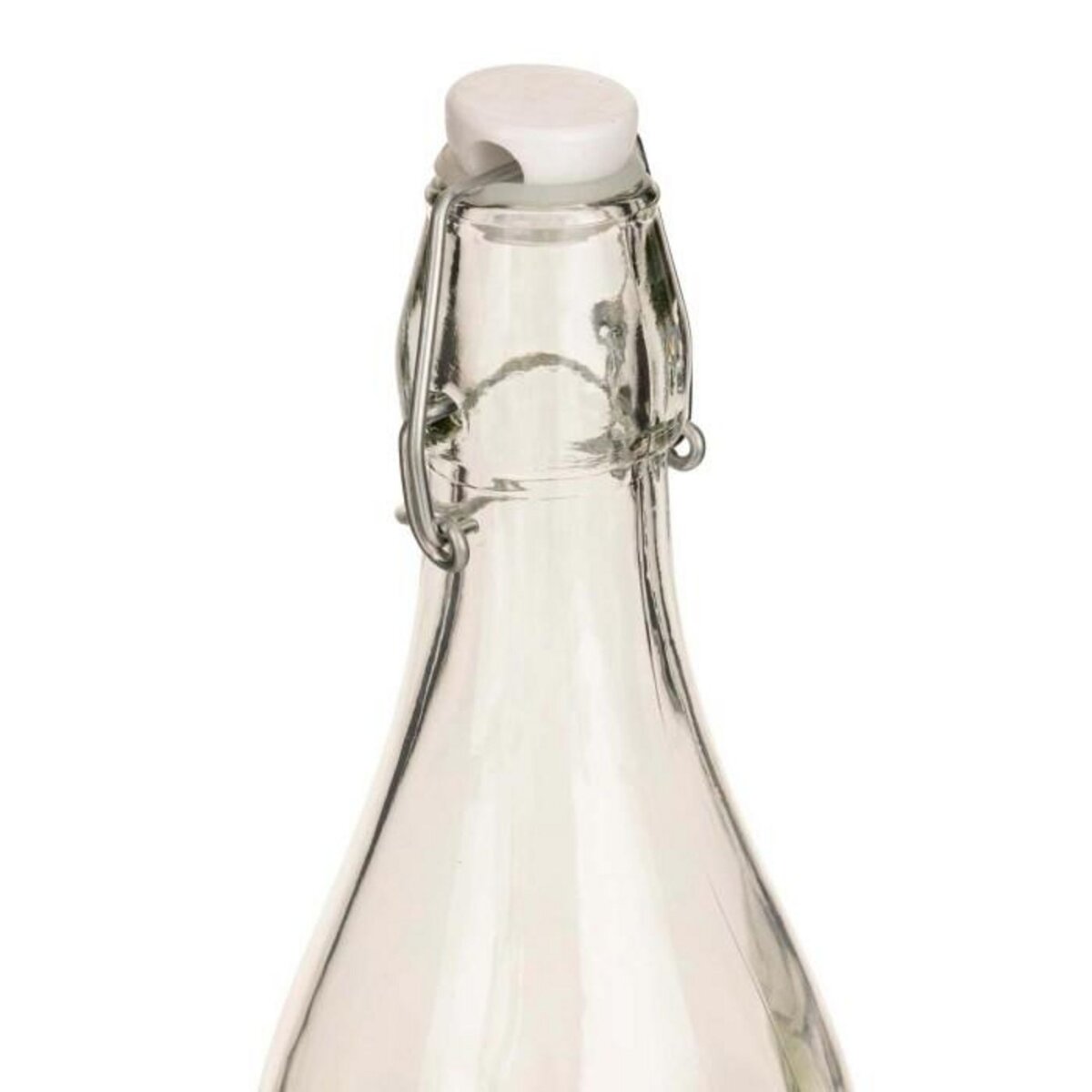 SECRET DE GOURMET Bouteille Limonade en Verre  Citrons  1L Transparent