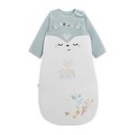 Petit Béguin Gigoteuse d'hiver en velours avec manches amovibles Alma. Coloris disponibles : Beige