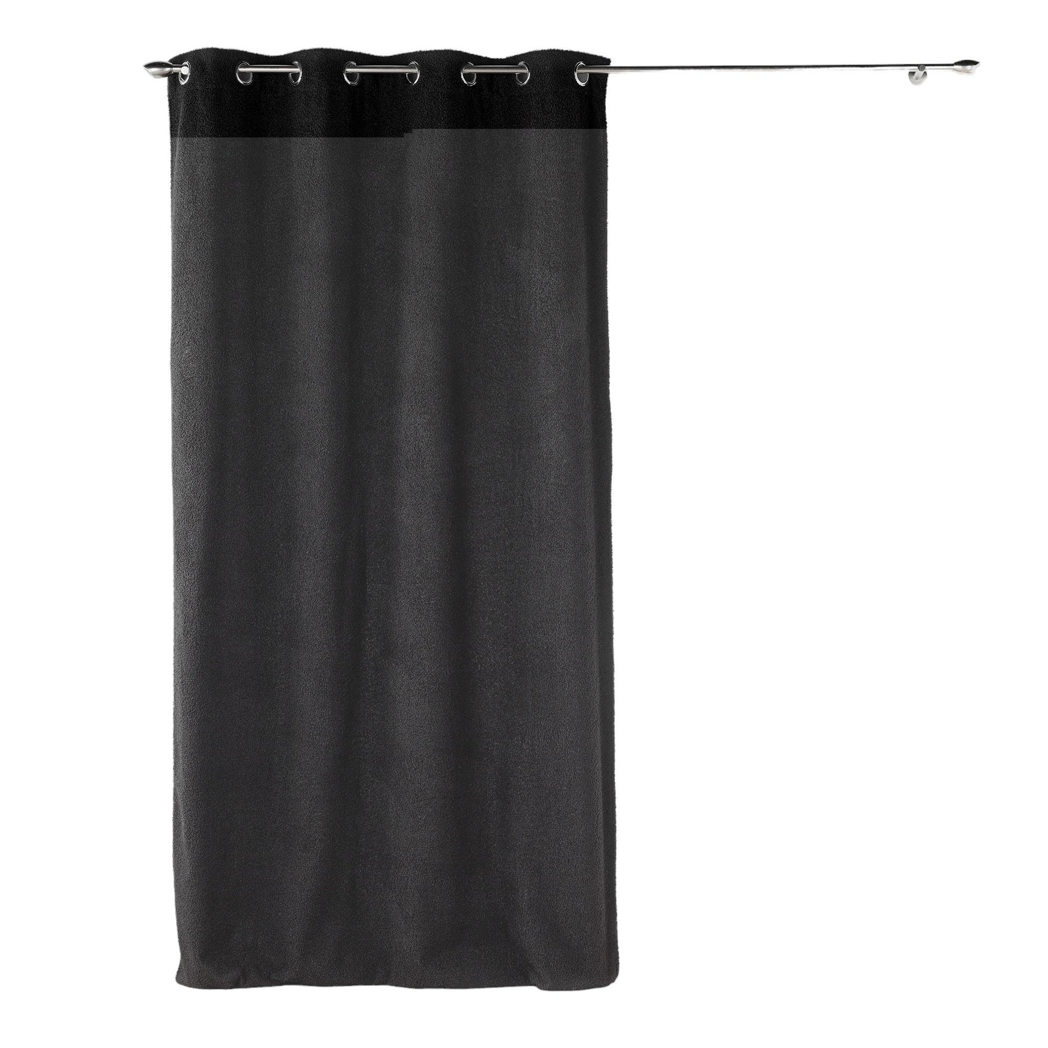 Voir la diapositive 1 : Eden 1 rideau bouclette wooly design et moderne