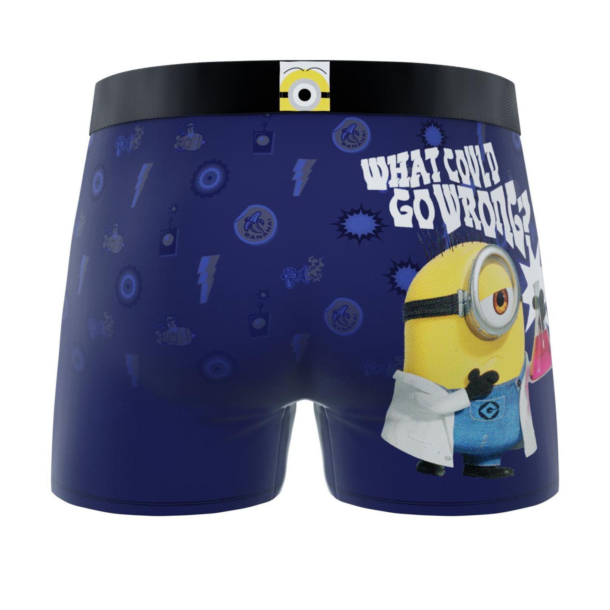 Voir la diapositive 6 : FREEGUN Lot de 3 boxers homme Despicable me