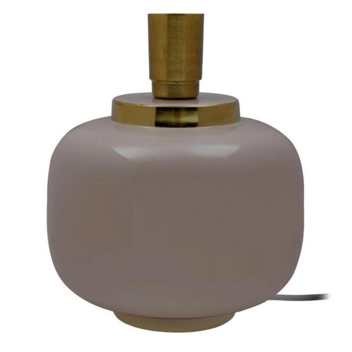 Paris Prix Lampe à Poser Design  Sculpa  25cm Gris & Or