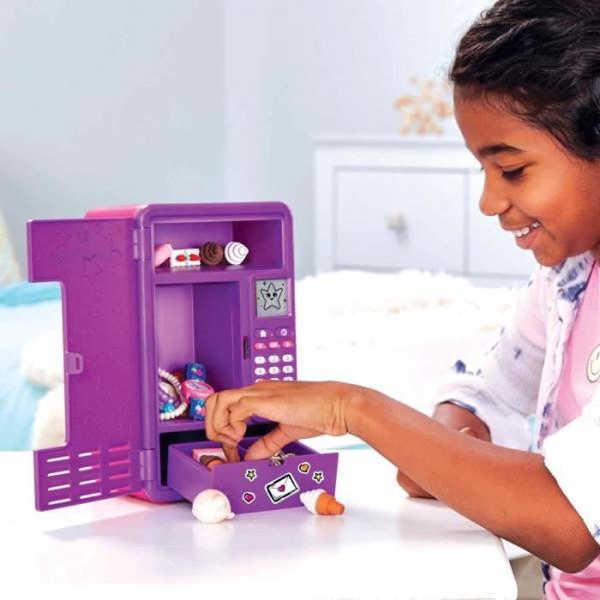 Voir la diapositive 6 : VTECH Casier magiclocker vtech kidisecrets rose - 6-12 ans - code secret a 6 chiffres