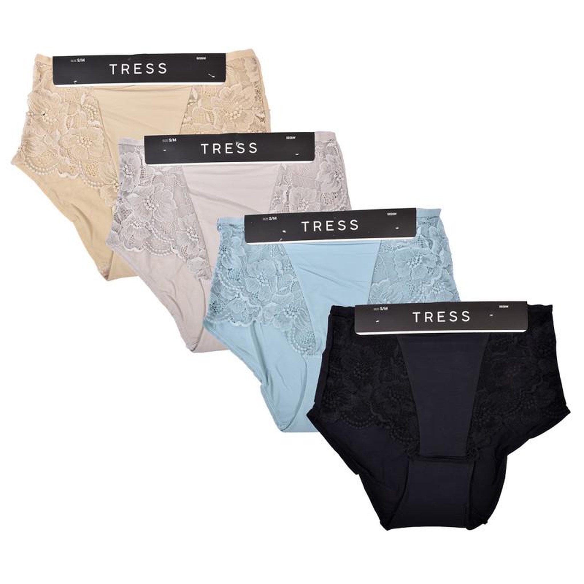 Voir la diapositive 4 : OZABI Culotte Microfibre TRESS Dentelle